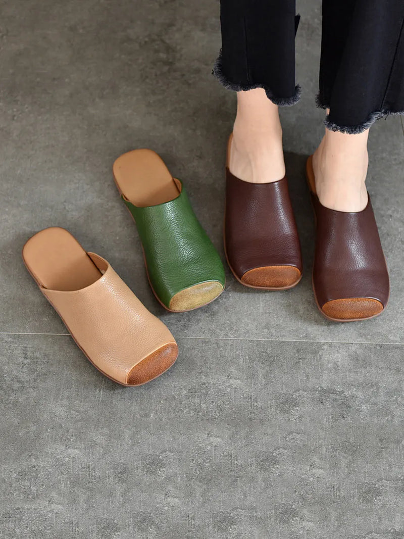 Vintage Style Slippers with a Modern Fit