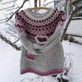 Vintage Icelandic Geometric Cozy Sweater elevenforest