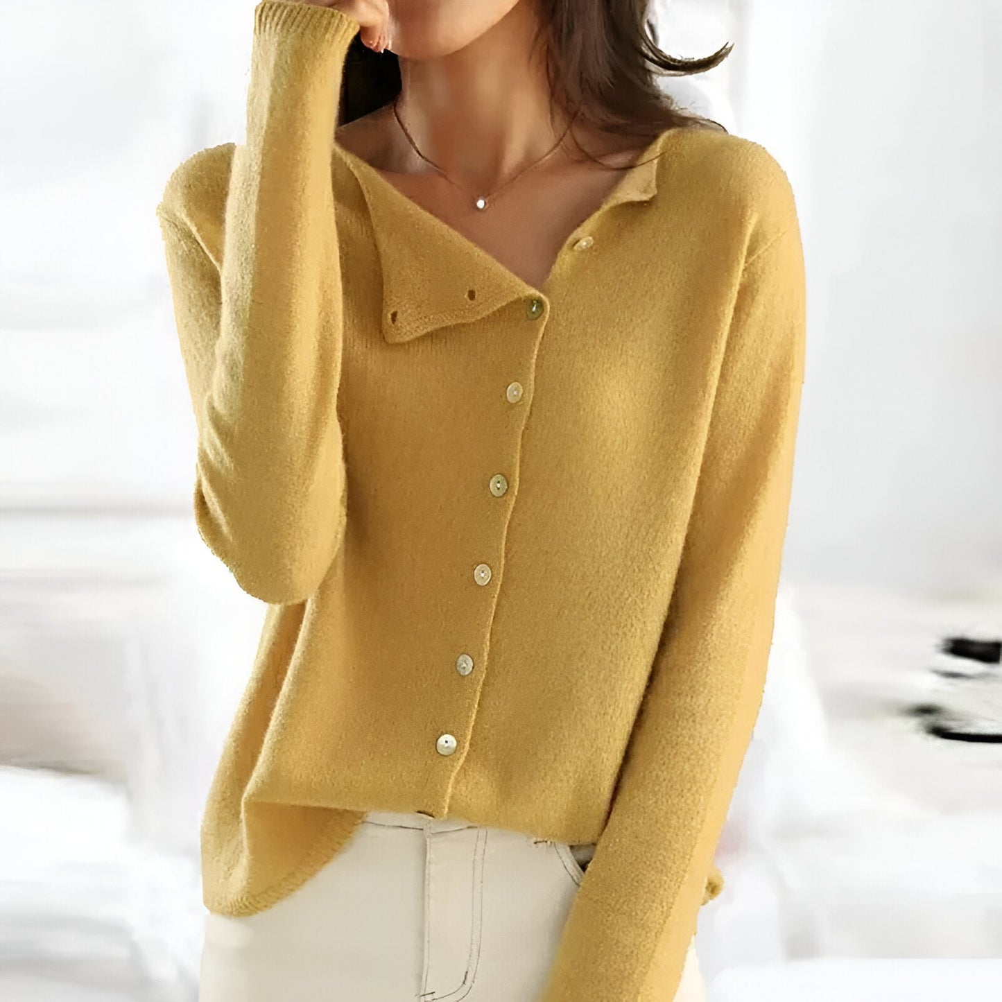 Gracefully Designed Sweater