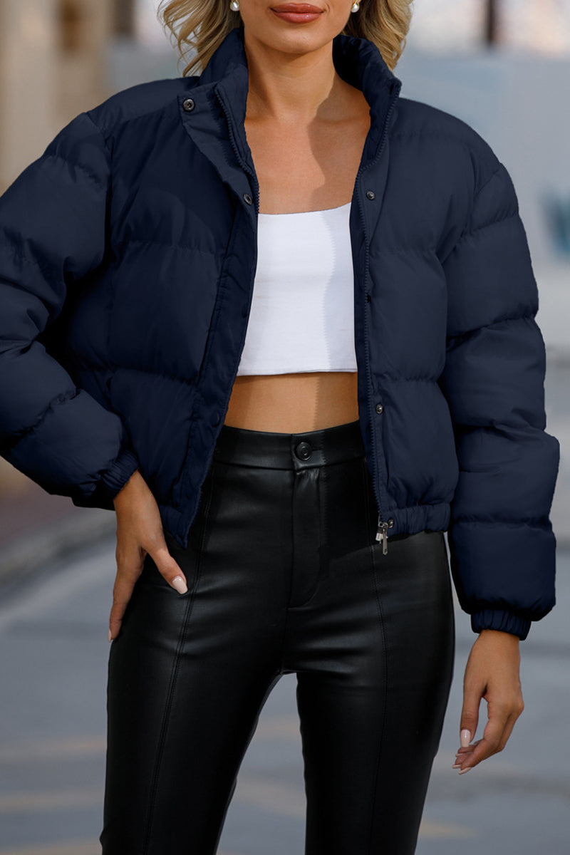 Pocket Turtleneck Outerwear