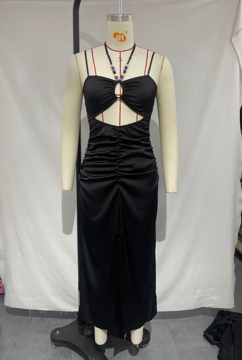 Niche Design Camisole Dress Summer Slim Fit Sheath Dress