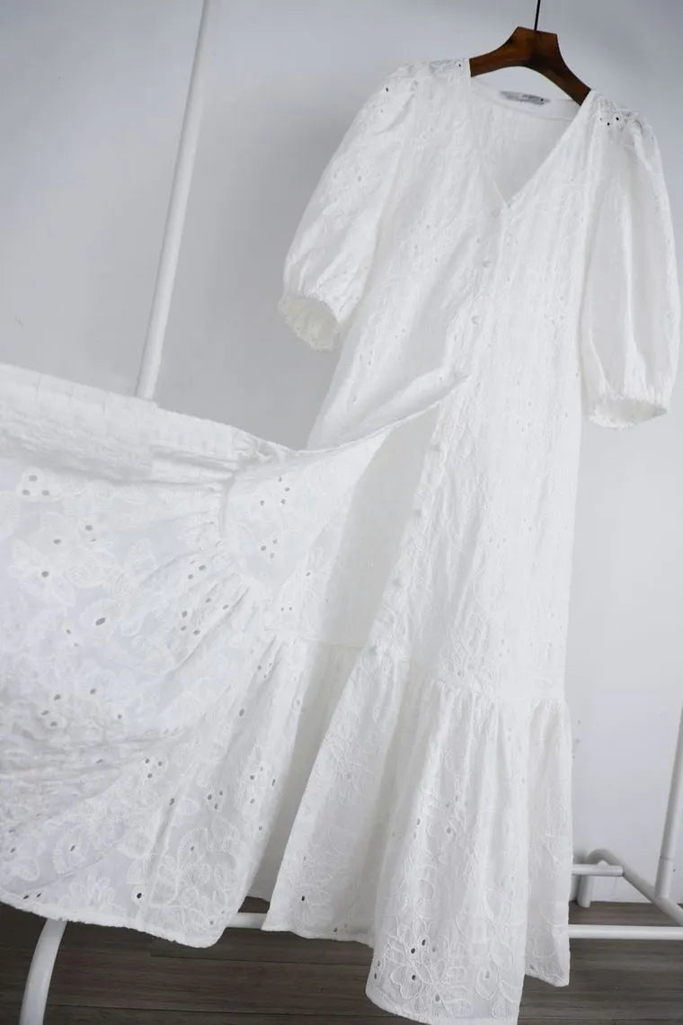 V-neck Vesti Dress
