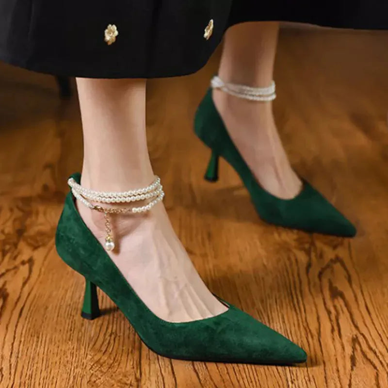 Vintage Inspired Heels with a Contemporary Edge