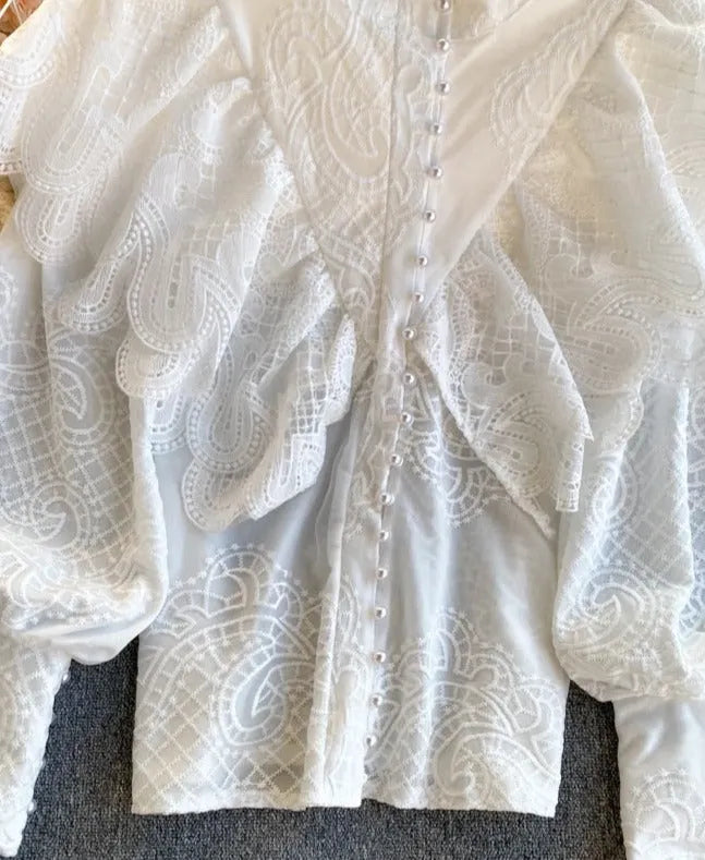 Amelia Lace Blouse