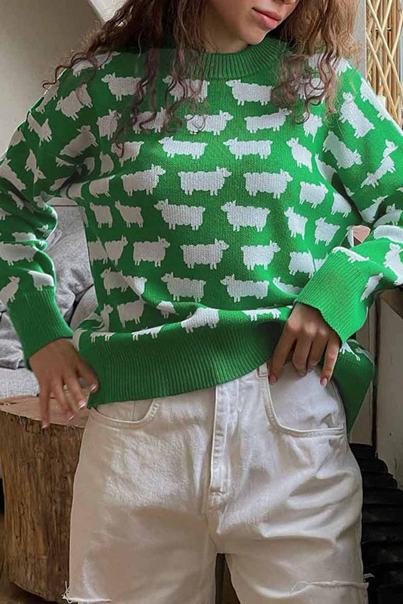 Gracefully Designed Sweater