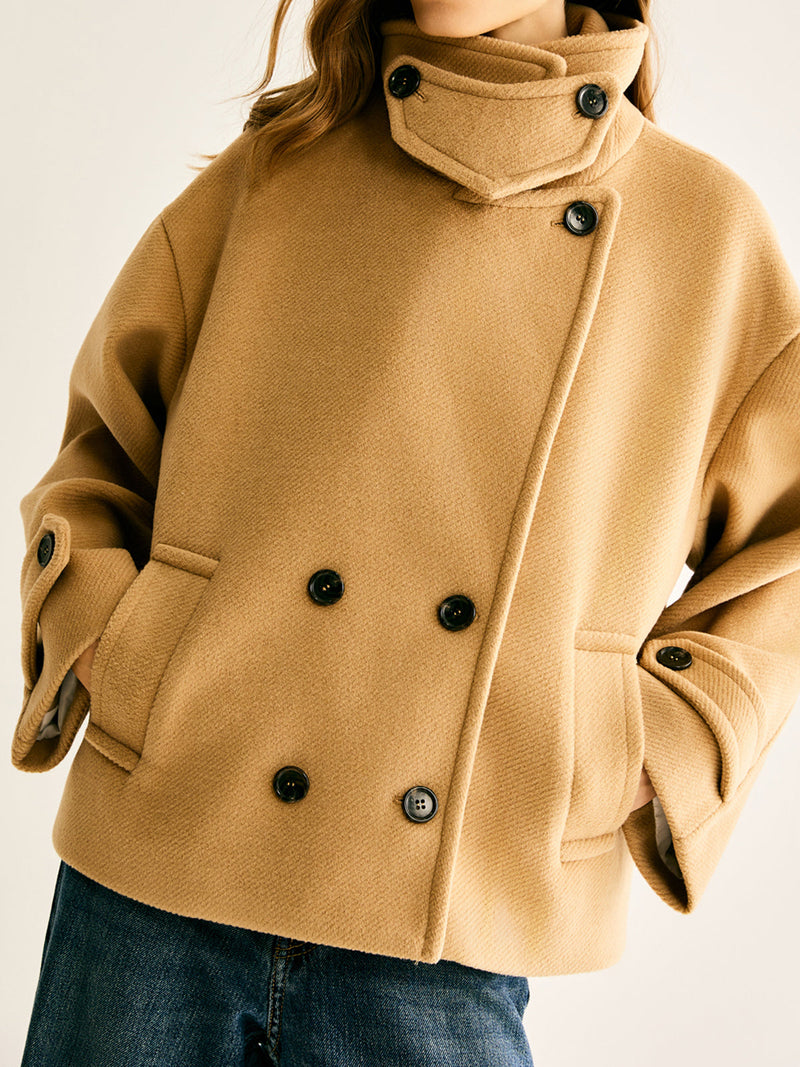 Tweed Warm Coat