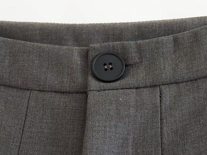 Summer Wind Crumpled Pleated Wide Leg Pants