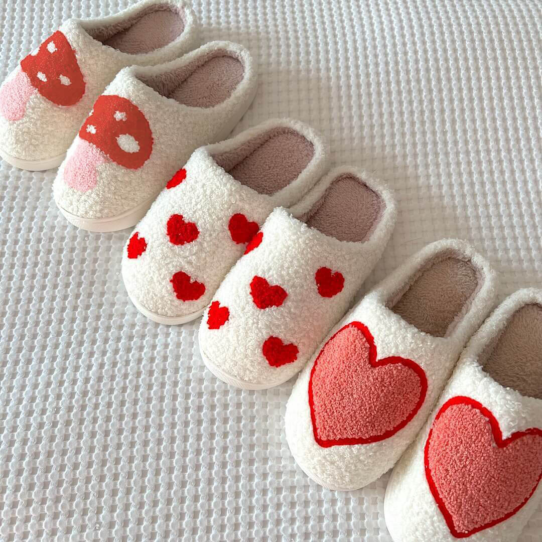 Lover's Plush Slippers - Buy 1 Get 1 Free