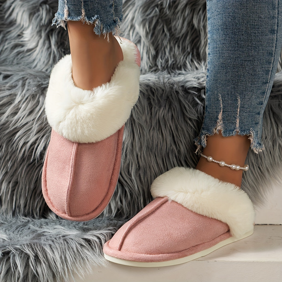 Fluffy Furry Slippers Rg7412