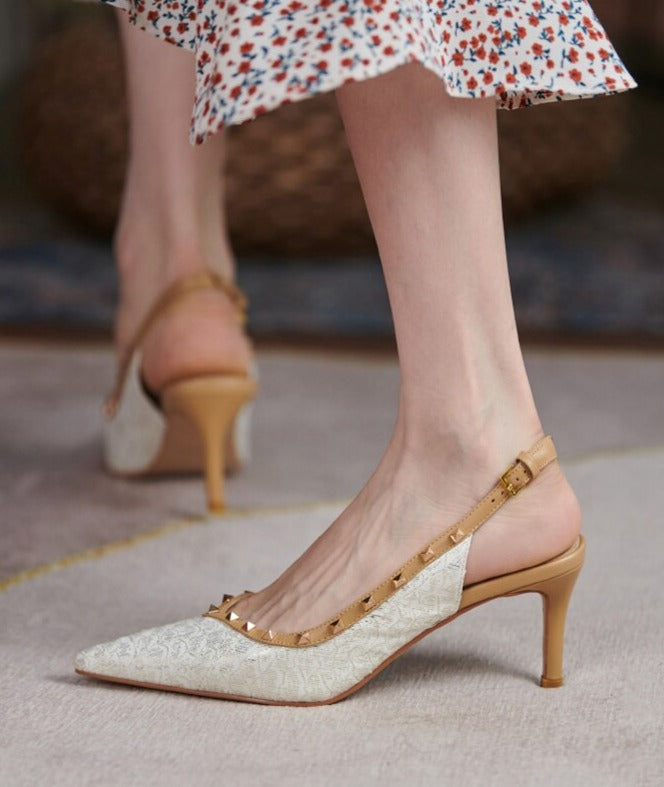 Beautifully Finished Heels in a Timeless Design