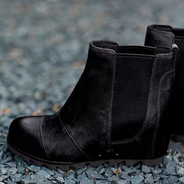 Wedge Ankle Booties