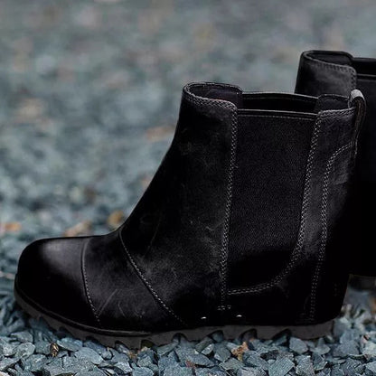 Wedge Ankle Booties