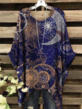 Women's Galaxy Stars and Moon Printed Top
