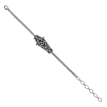 Hex Coffin Bracelet by Alchemy Gothic