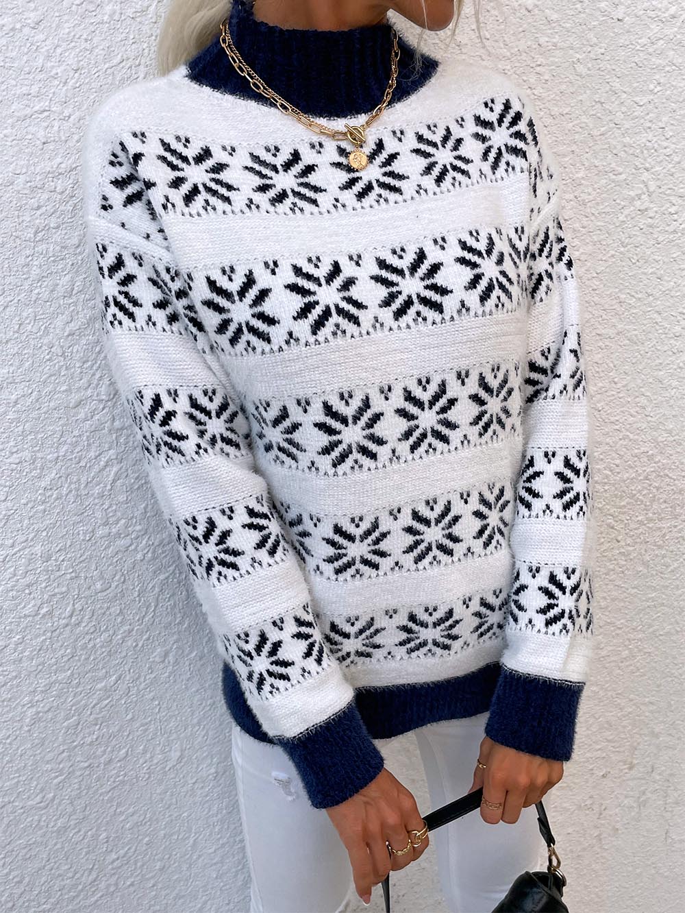 Gracefully Designed Sweater