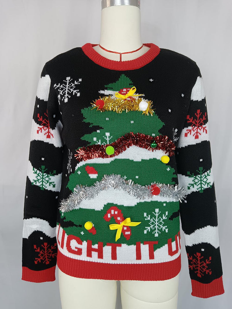 Gracefully Designed Sweater