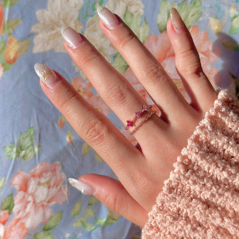 [sample ] Pink Blossom Ring