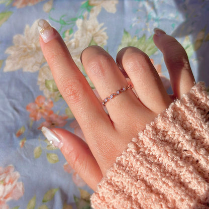 Pink Wave Ring