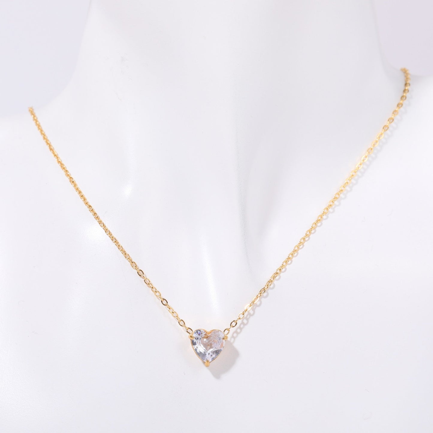Maryella Birthstone Love Necklace