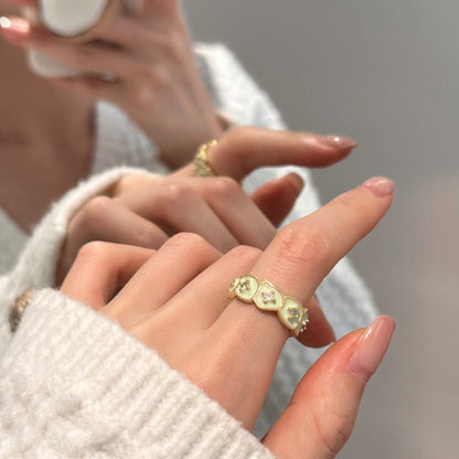 Whimsical Adjustable Ring Set