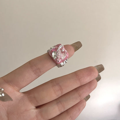 Indiana Enamel Butterfly Ring