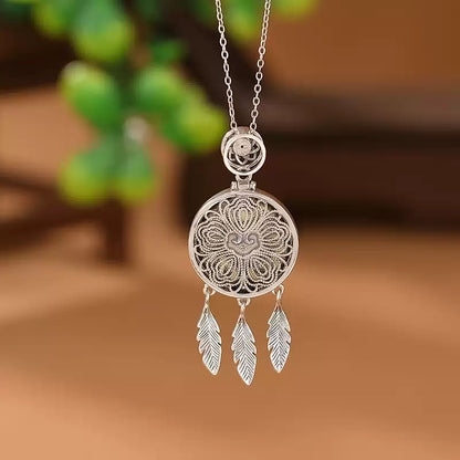Leila Jade Dreamcatcher Pendant