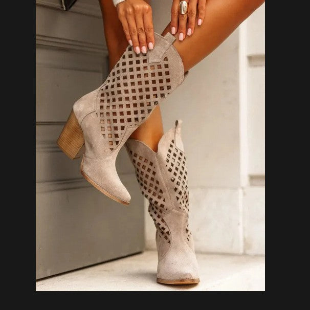 Chic Orthopedic Boots with Unique Design