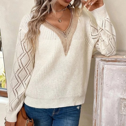 Gracefully Designed Sweater