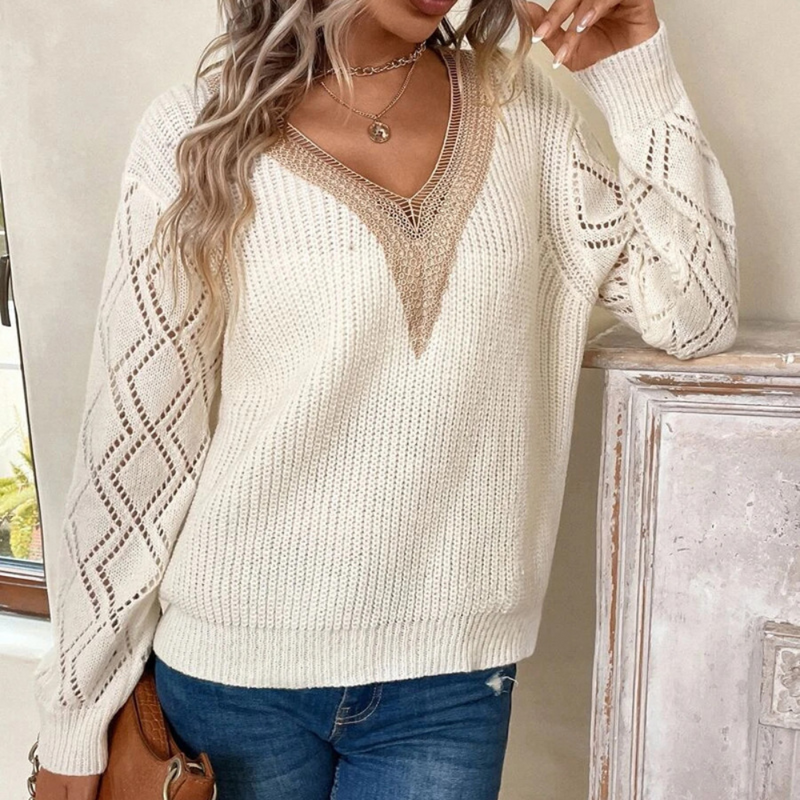 Gracefully Designed Sweater