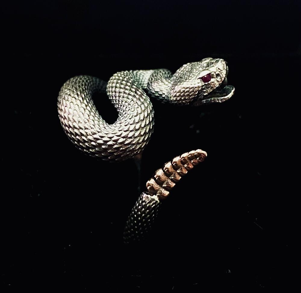 Rattlesnake Resizable Ring
