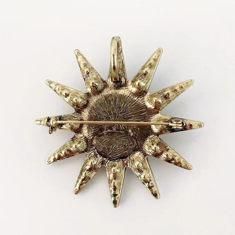Holographic Sun Goddess Brooch