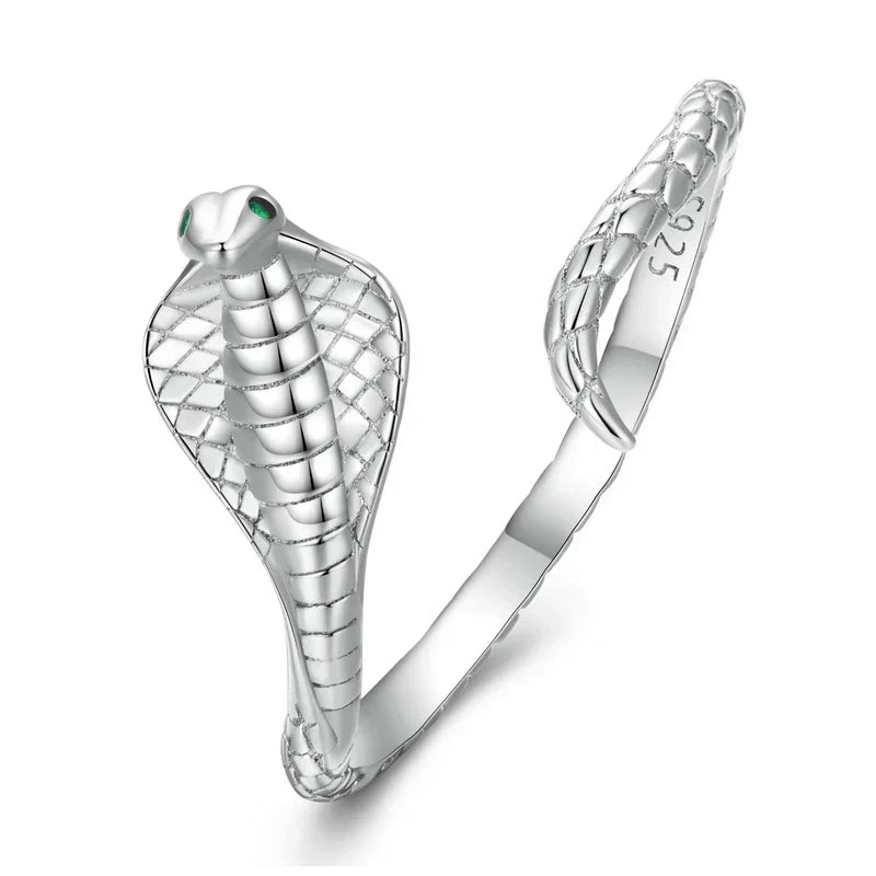Sterling Silver Cobra Ring