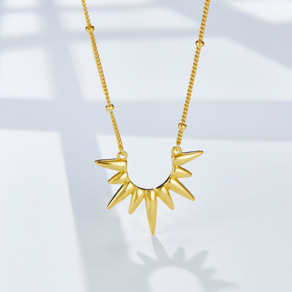 Sun Ray Light S925 Sterling Silver Necklace