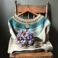 Vintage Icelandic Knit Jacquard Warmth Crew Neck Sweater Unisex elevenforest