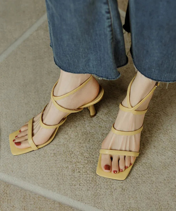 Classic Vintage Sandals with a Flattering Fit