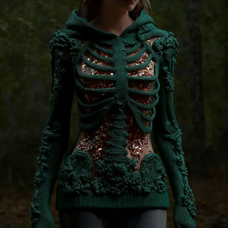 Gracefully Designed Sweater