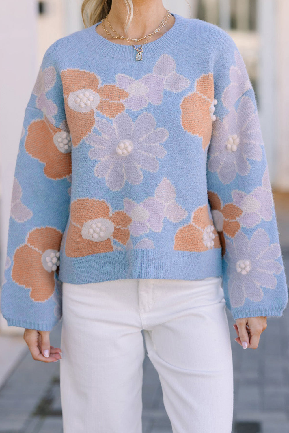 Gracefully Designed Sweater