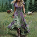 Purple green