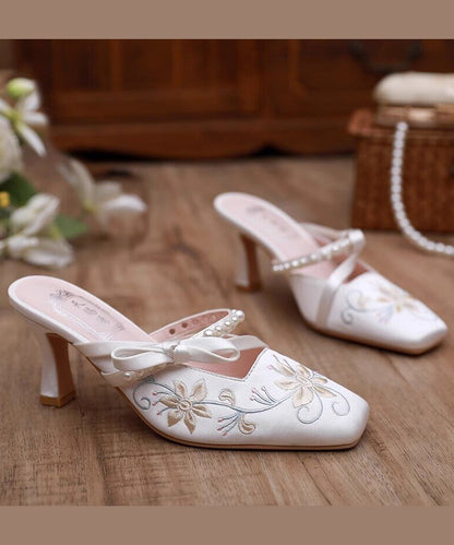 Vintage Inspired Slippers with a Contemporary Edge