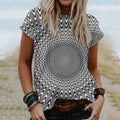 Vertigo Mandala Line Women'S T-Shirt elevenforest