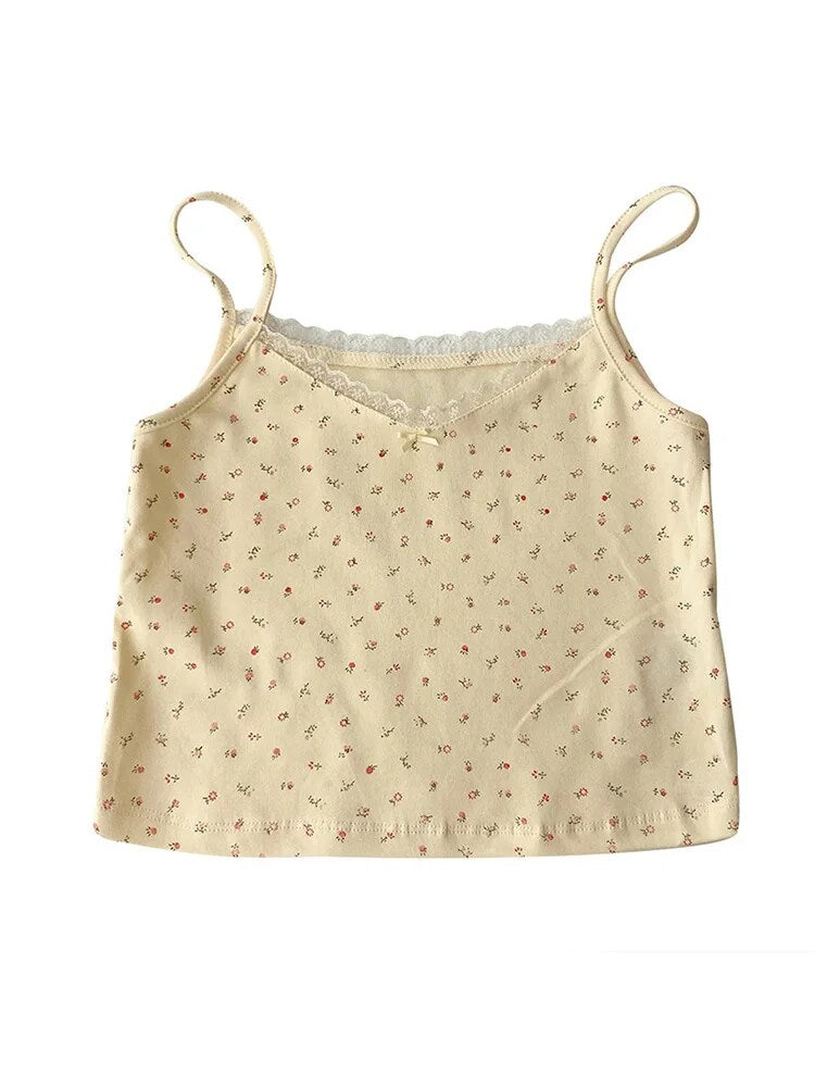 Camisole ’s Tops Summer Short Tops New Lace Slim Warm Joker Bottoming Tops for Camis