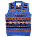Vintage Geometric Floral Style Vest Sweater elevenforest