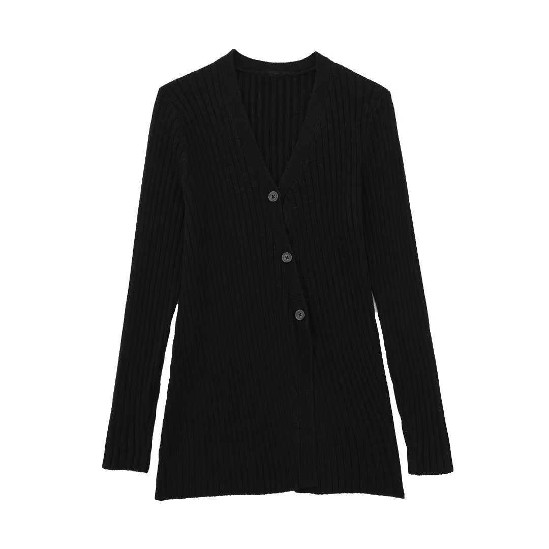 Fall Clothing Fashionable Knitted Cardigan Sweater Coat