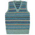 Vintage Geometric Southwest Vest Sweater elevenforest