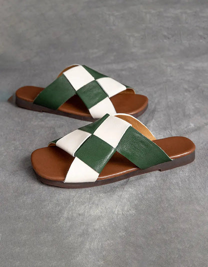 Casually Elegant Slippers with a Refined Edge