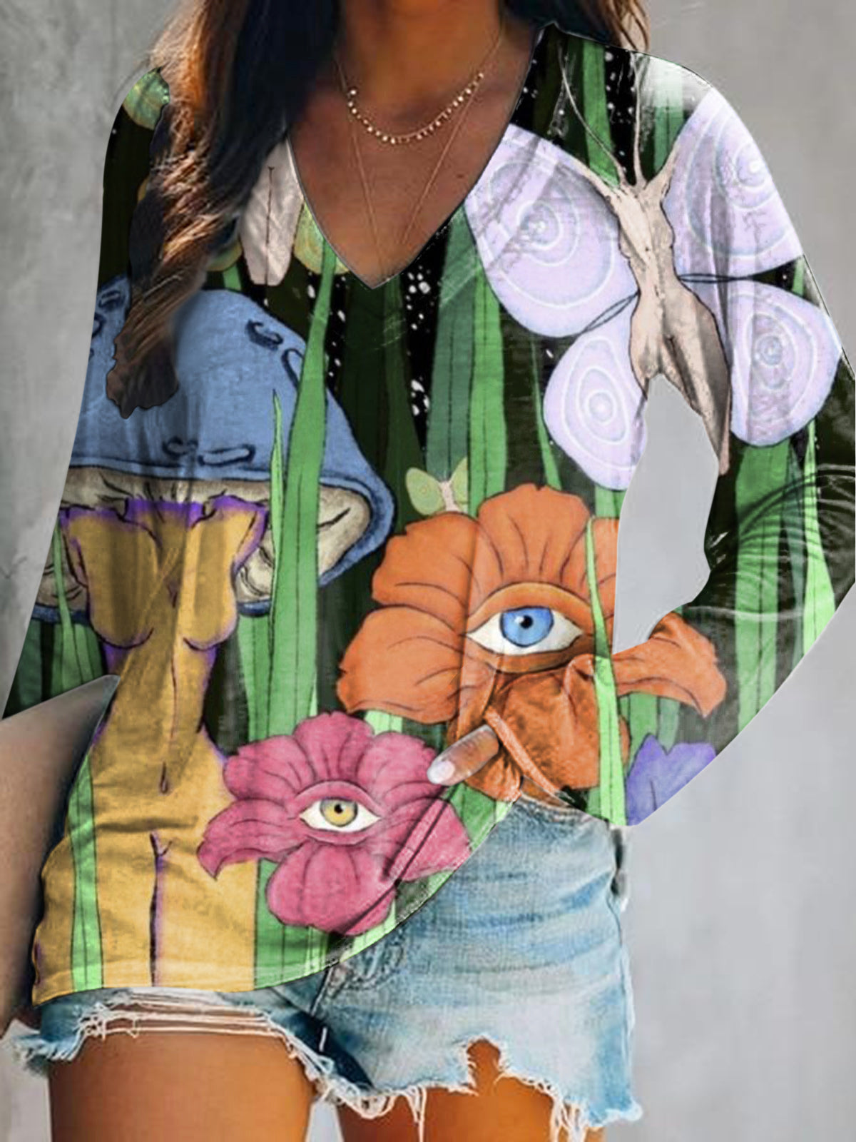 Timeless Vintage Style Top