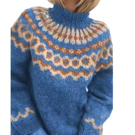 Ellie® | Turtleneck knitted sweater for women