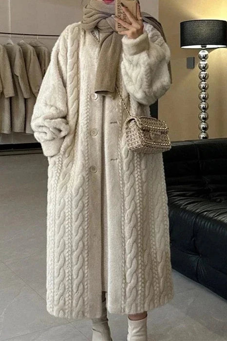 Leya Eco Mink Coat