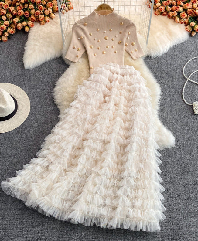 Zarina Top & Skirt Set