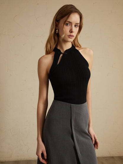 Button Sweater Vest